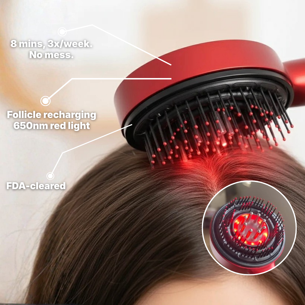 Ollea Red Light Therapy Brush